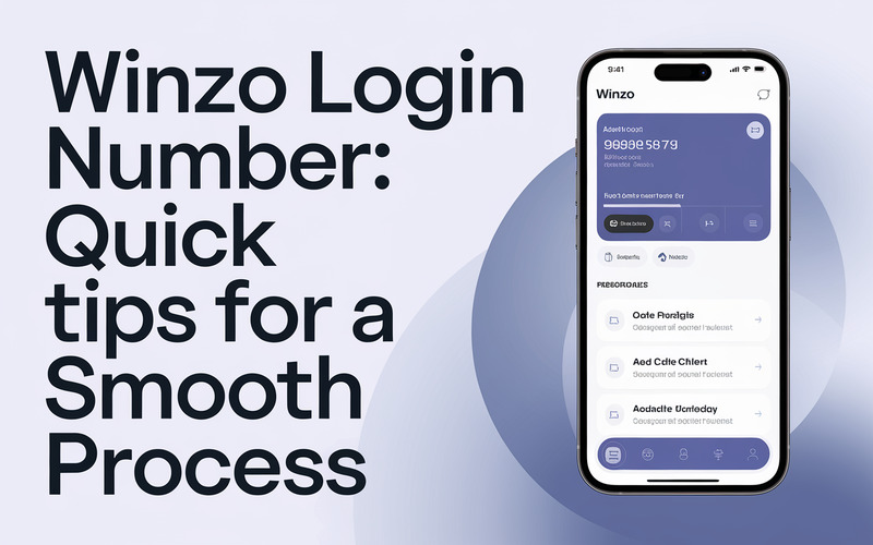 Winzo Login Number